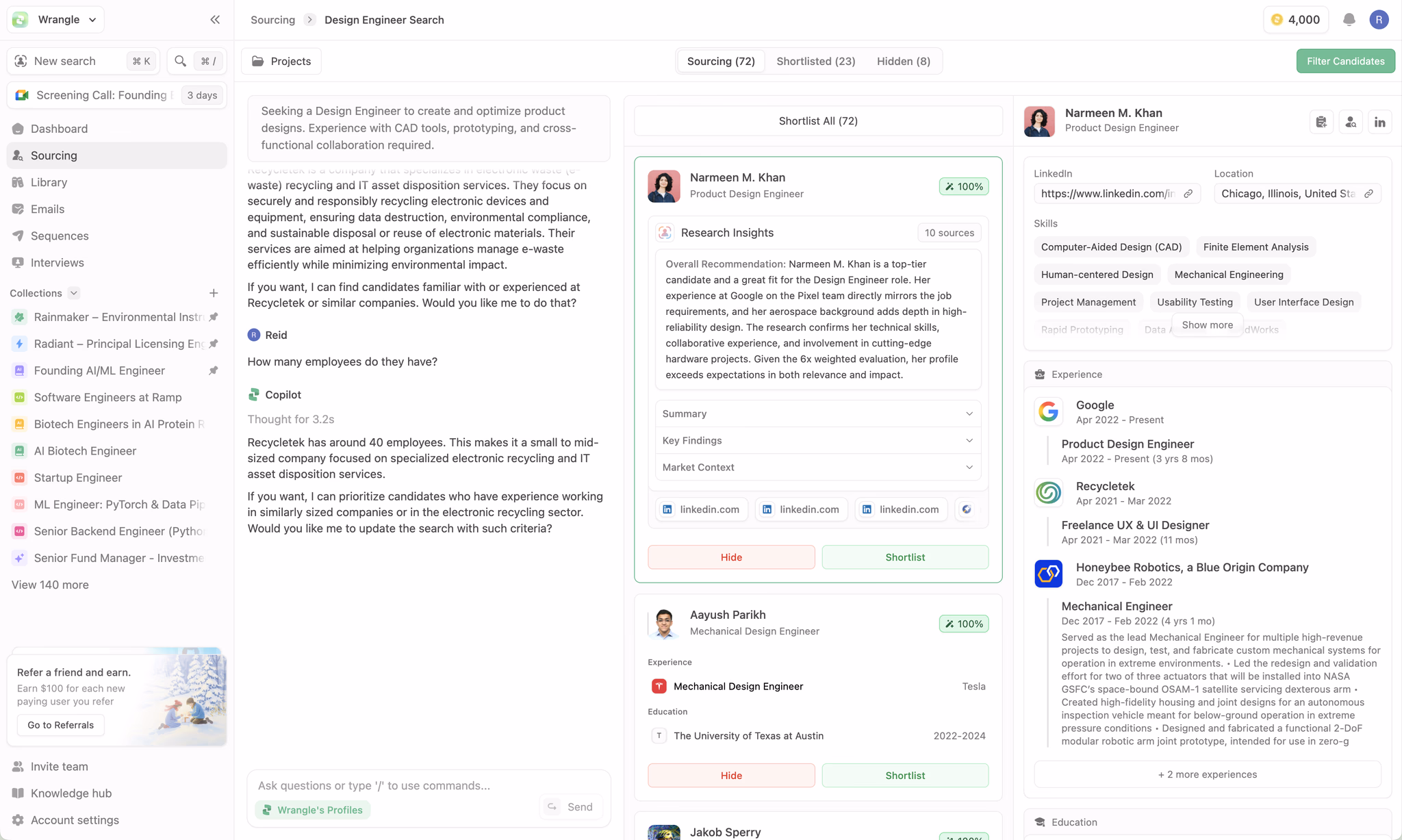 Bantico Reddit CRM showing potential customers, conversations, outreach tracking, and replies